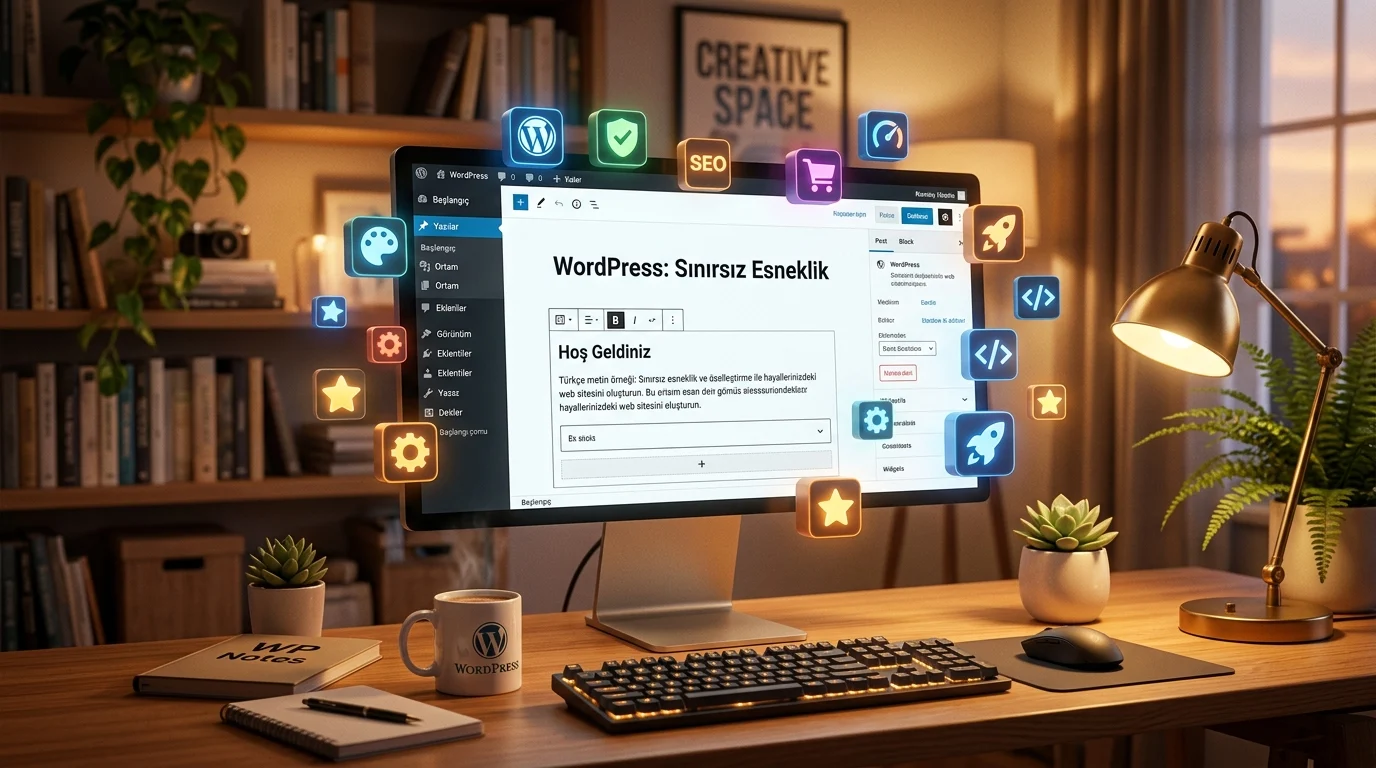 Webflow ve WordPress karşılaştırması kapsamında WordPress esnekliği, eklentileri ve yönetim paneli öne çıkıyor.