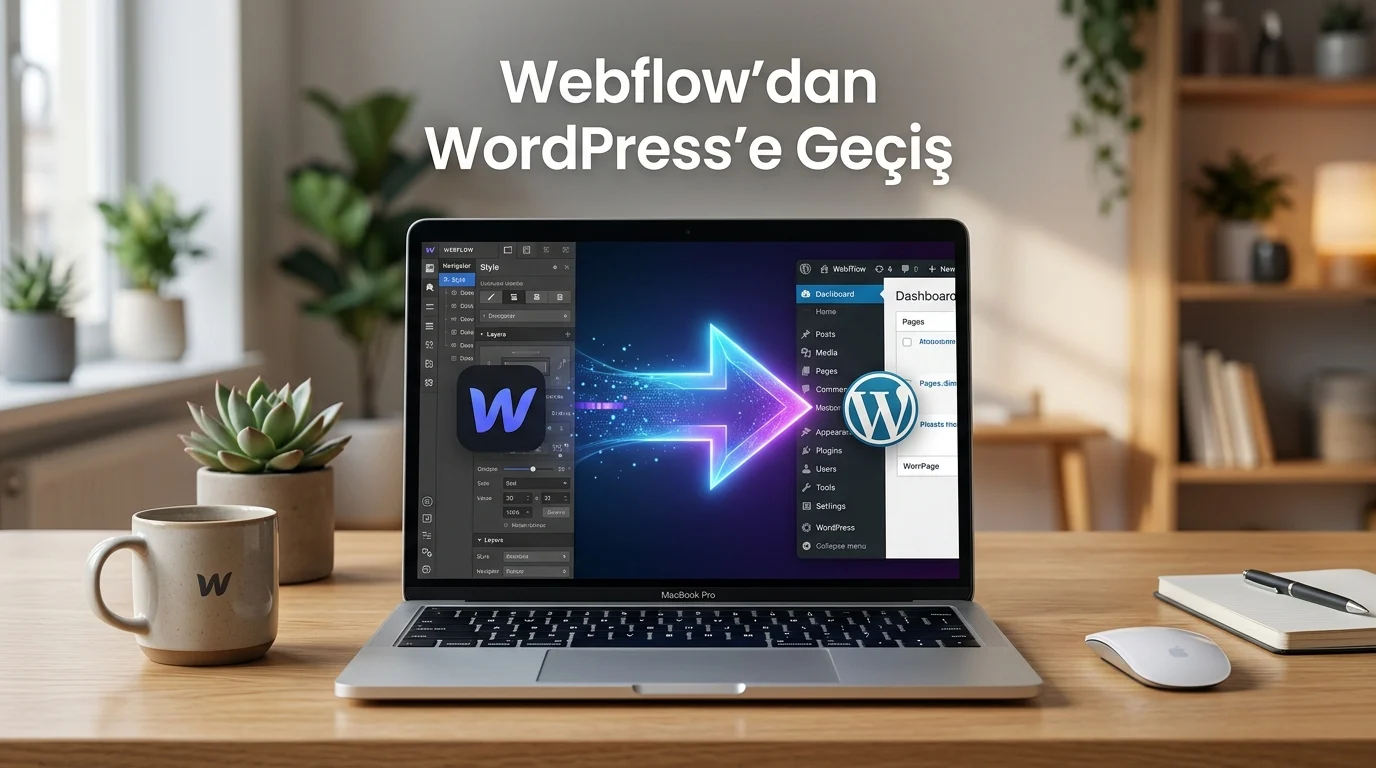 Webflow’dan WordPress’e geçiş, site yönetimini daha esnek ve sürdürülebilir bir yapıya taşır.