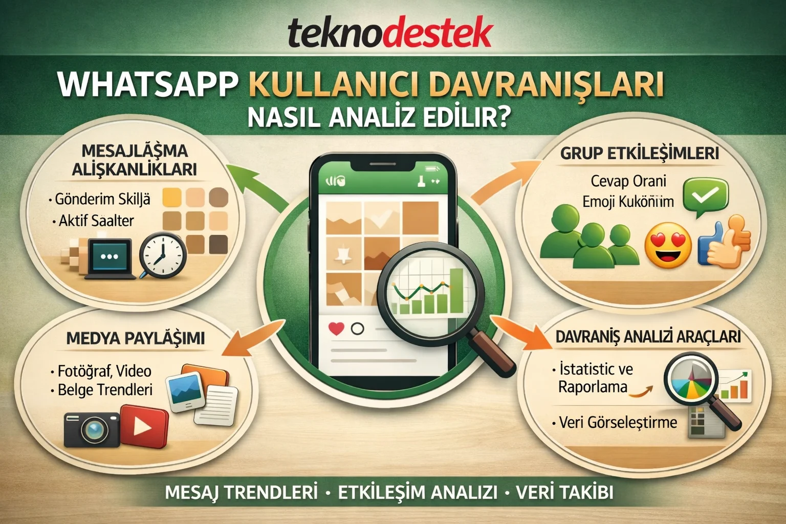 WhatsApp Kullanıcı Davranışları Nasıl Analiz Edilir Yolları Neler
