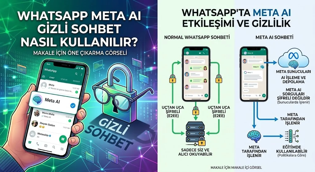 WhatsApp Meta AI Gizli Sohbet Nasıl Kullanılır