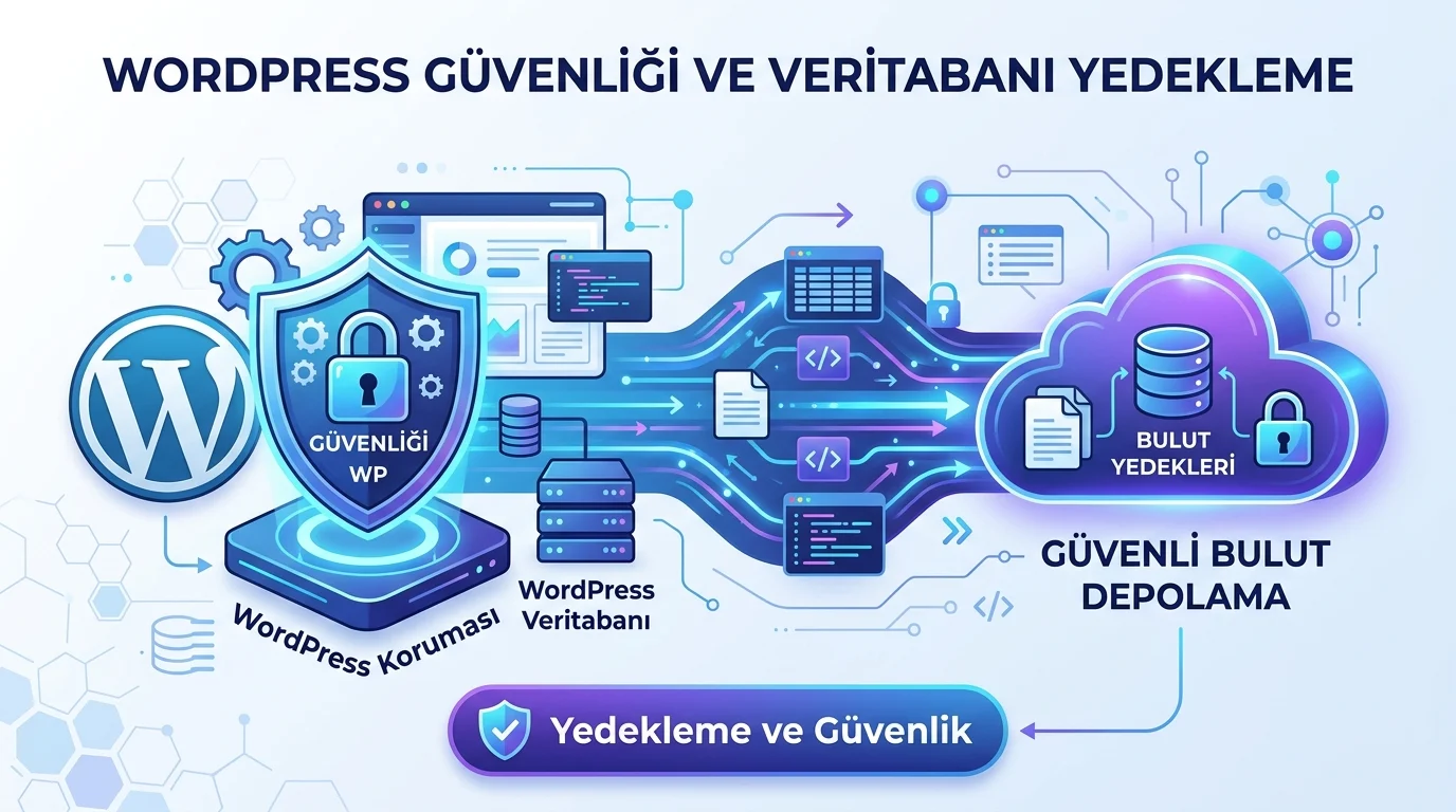 WordPress bakım takvimi güvenlik kontrolleriyle veritabanı ve bulut yedeklerini birlikte planlar.