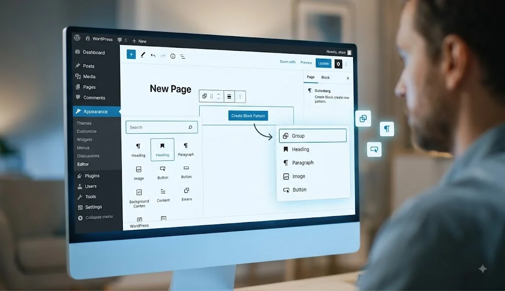 WordPress blok şablonları farklı cihazlara uyumlu içerik düzenlerini hızlıca oluşturmayı destekler.