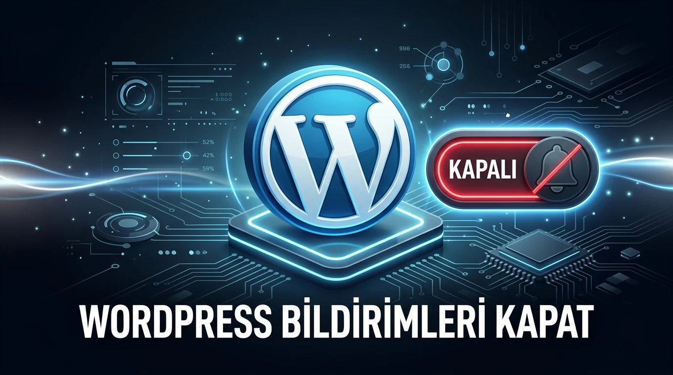 WordPress güncelleme bildirimlerini kapatma işlemiyle gereksiz uyarıları devre dışı bırakma
