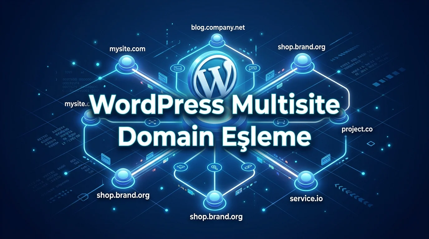 WordPress Multisite domain eşleme ile farklı alan adlarını tek ağda yönetme süreci