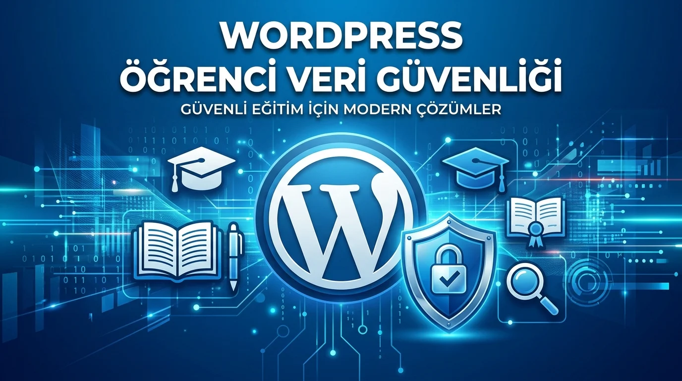 WordPress Öğrenci Verisi Güvenliği için güvenli eğitim altyapısı ve koruma yaklaşımı