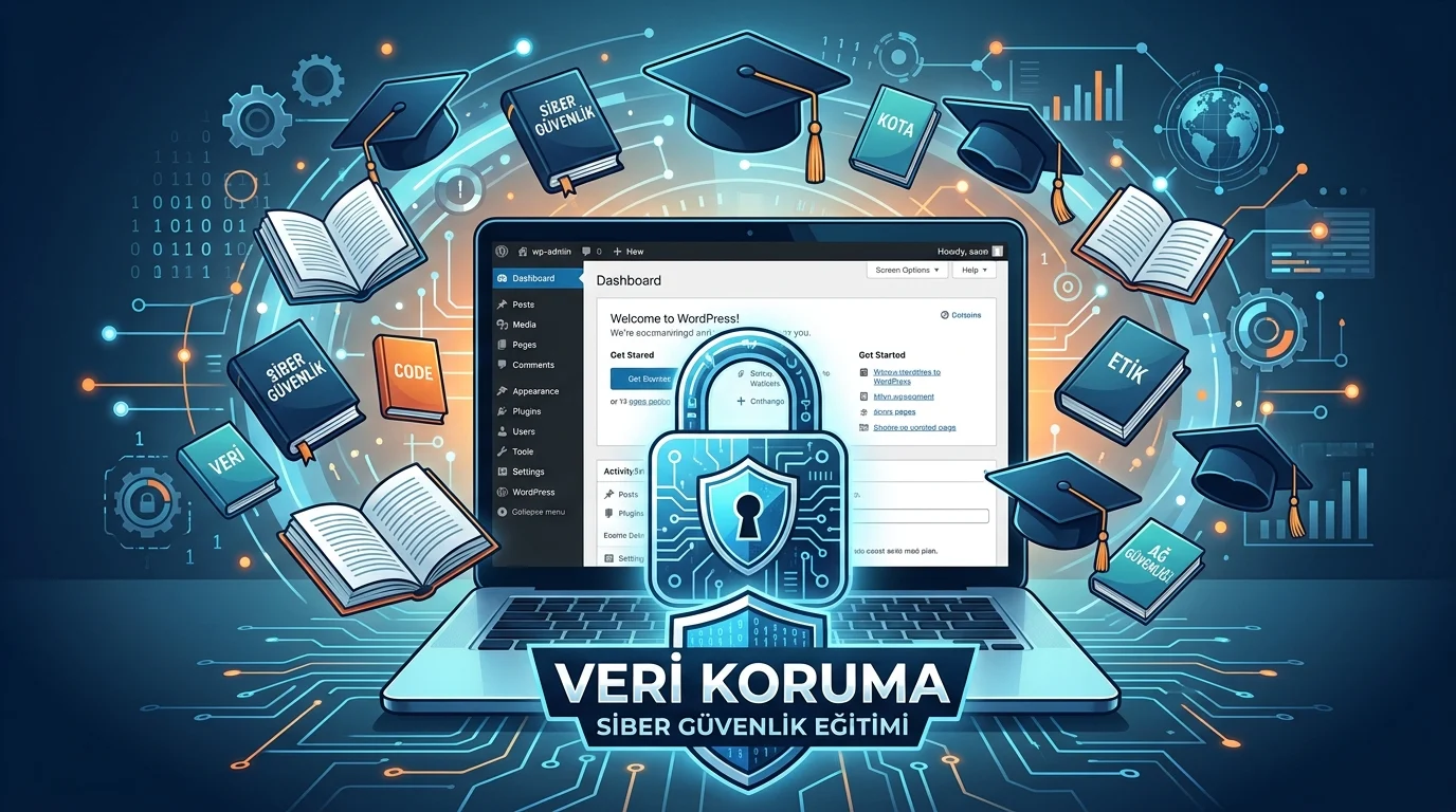 WordPress Öğrenci Verisi Güvenliği kapsamında veri koruma ve siber güvenlik yönetimi
