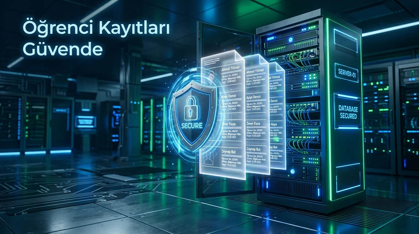 WordPress Öğrenci Verisi Güvenliği için öğrenci kayıtlarının sunucu tarafında korunması