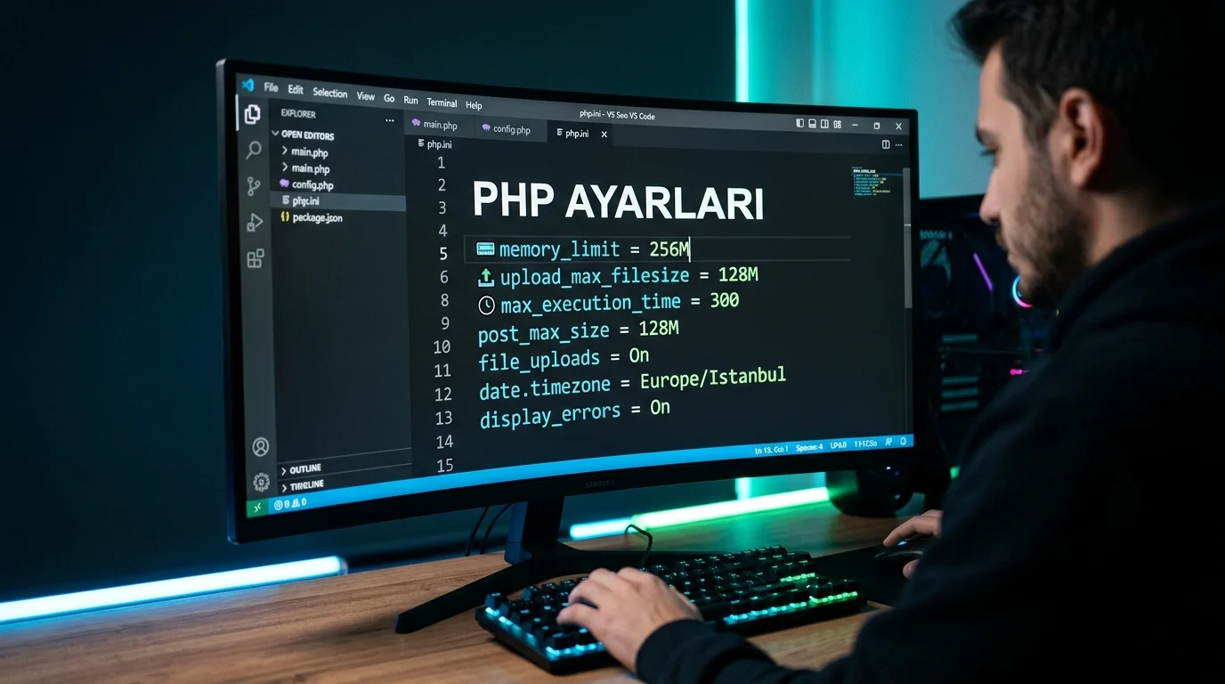 WordPress sunucu gereksinimleri PHP ayarlarının doğru yapılandırılmasıyla daha güvenli ve stabil çalışır.