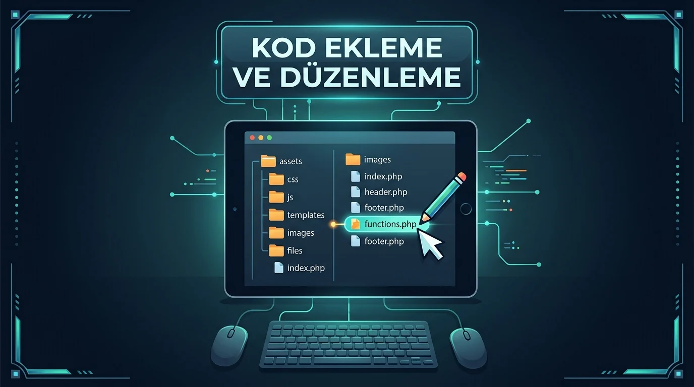 functions.php Dosyası üzerinde çalışırken SFTP bağlantısı ve güvenli işlem adımları öne çıkıyor