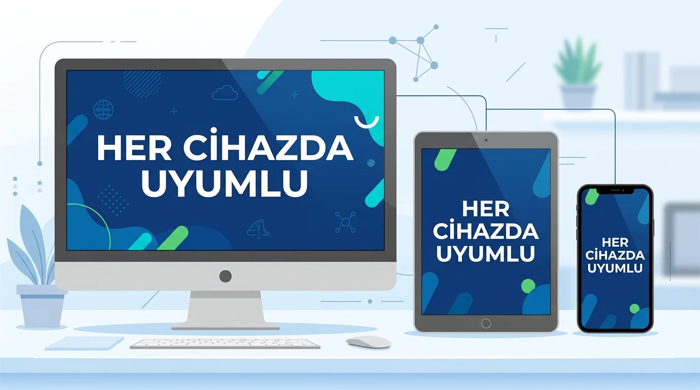Akıcı Tipografi masaüstü tablet ve telefonda tutarlı yazı boyutları sunar.