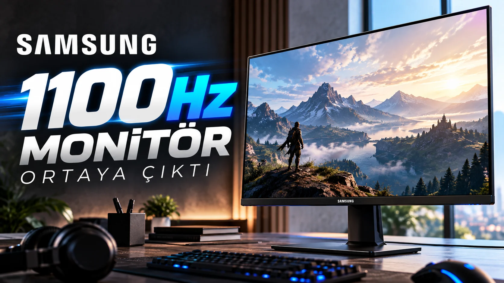 Samsung 1100Hz Monitör Ortaya Çıktı