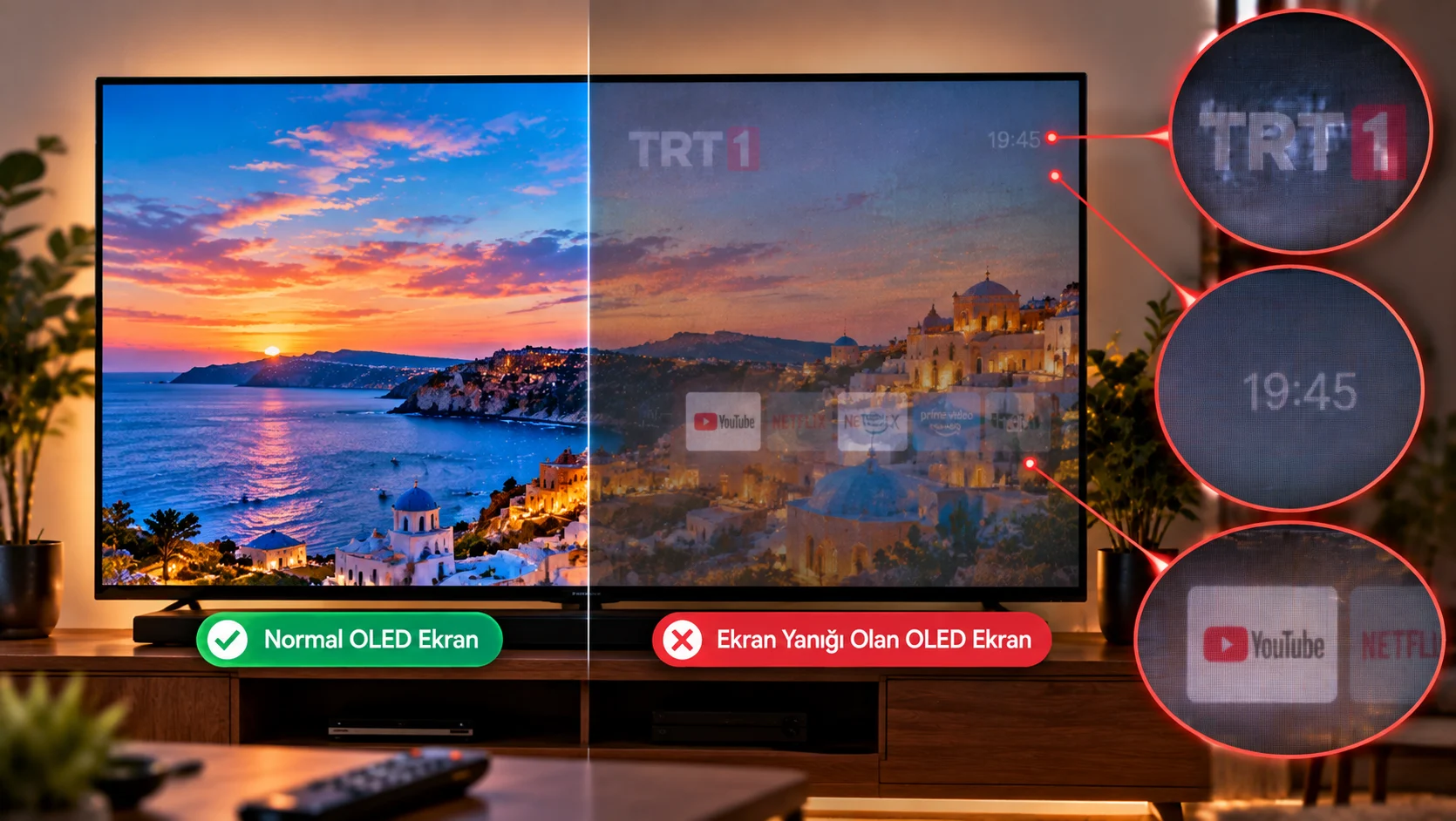 Oled Ekran Yanığına Karşı Önlemler