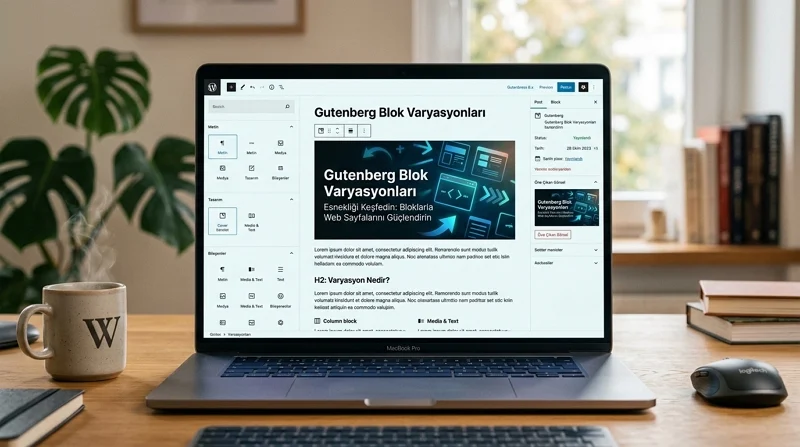 Gutenberg Blok Varyasyonları düzenleyicide içerik ve görünüm kararlarını nasıl kolaylaştırır?