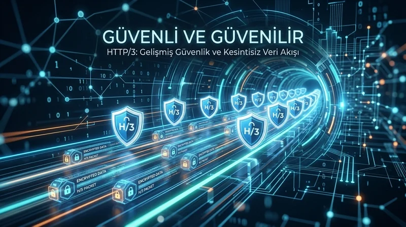 HTTP/3 Nedir sorusu, şifreli bağlantı ve kesintisiz veri akışının temelini açıklar.
