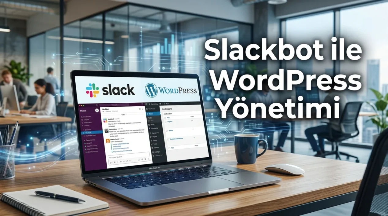 Slackbot ile WordPress Yönetimi ekip içi bildirimleri tek akışta toplamayı kolaylaştırır.
