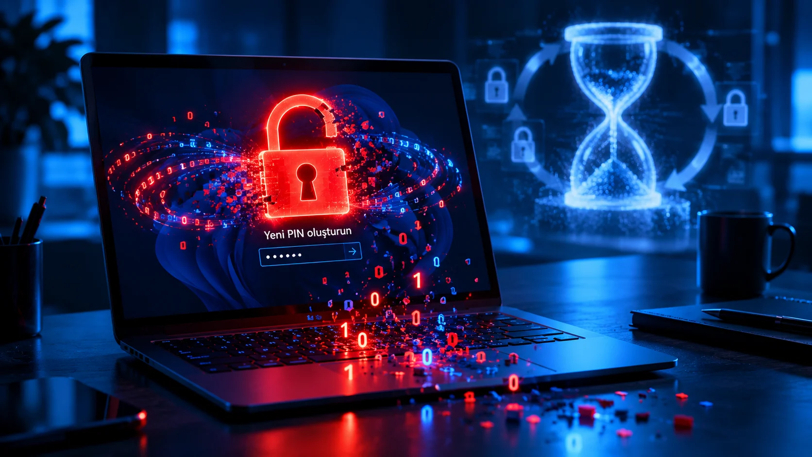 Windows 11 her açılışta yeni PIN istiyor hatasını çözen güvenlik ayarlarını gösteren bilgisayar ekranı.