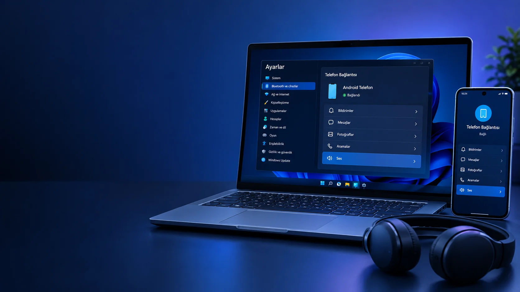 Windows 11 Telefon Bağlantısı Bluetooth Ses Sorunu Çözümü