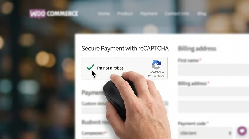 WooCommerce İstenmeyen Siparişler reCAPTCHA doğrulamasıyla bot kaynaklı sipariş girişlerini azaltır.