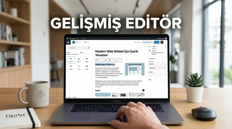 WordPress 5.7 gelişmiş editör araçlarıyla içerik oluşturma ve düzenleme sürecini kolaylaştırıyor.