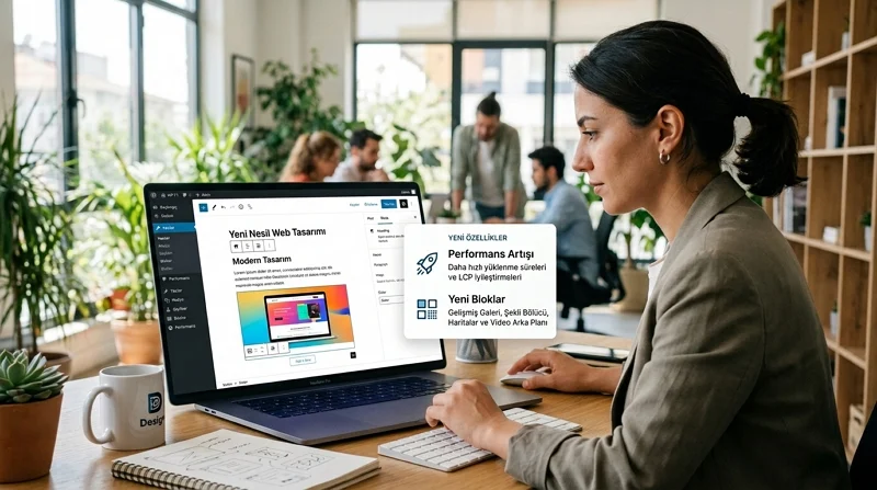 WordPress 7.1 Yenilikleri yeni bloklar ve performans iyileştirmeleriyle çalışma akışını hızlandırıyor.