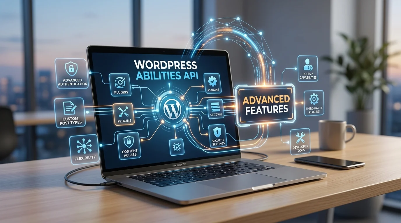 WordPress Abilities API ile eklenti, güvenlik ve gelişmiş özelliklerin bağlantı yapısı
