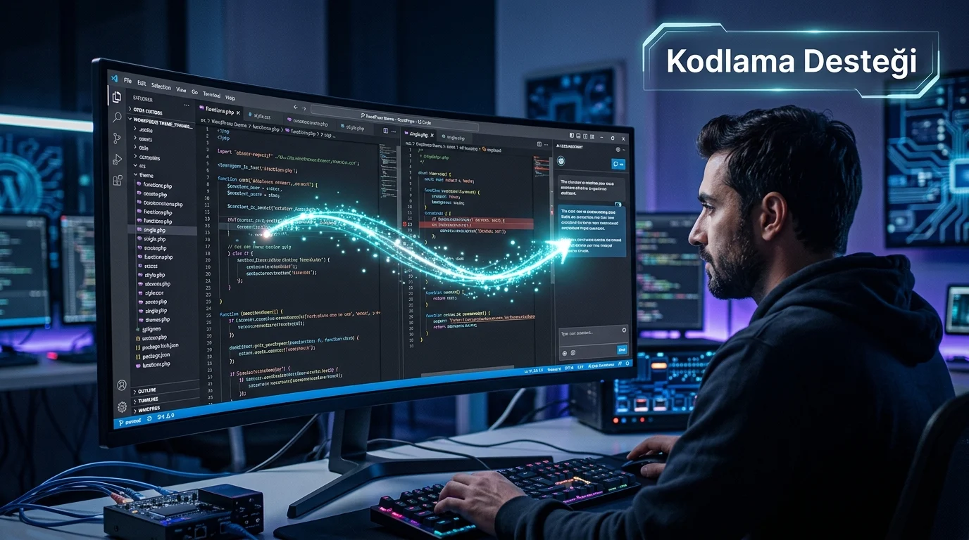 WordPress Geliştirmede Yapay Zekâ kod yazma ve hata ayıklamayı nasıl destekler?