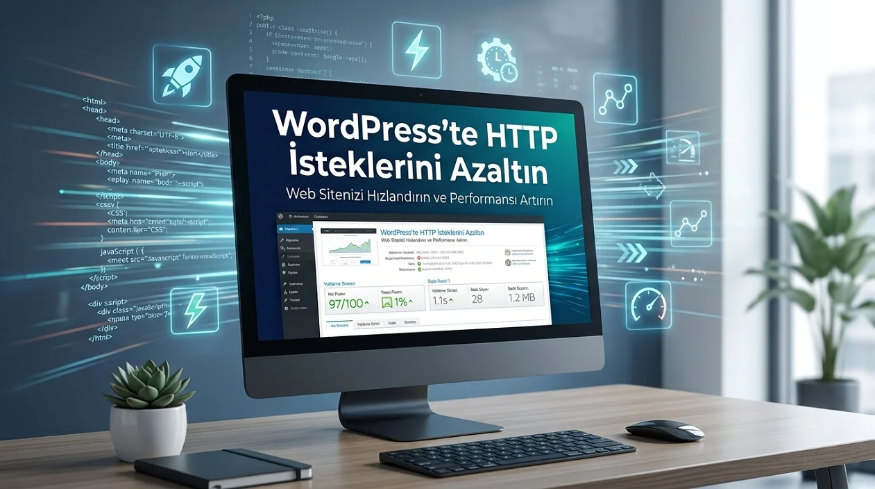 HTTP İstek Sayısı Azaltma WordPress sitelerinde yükleme süresini ve kaynak kullanımını iyileştirir.
