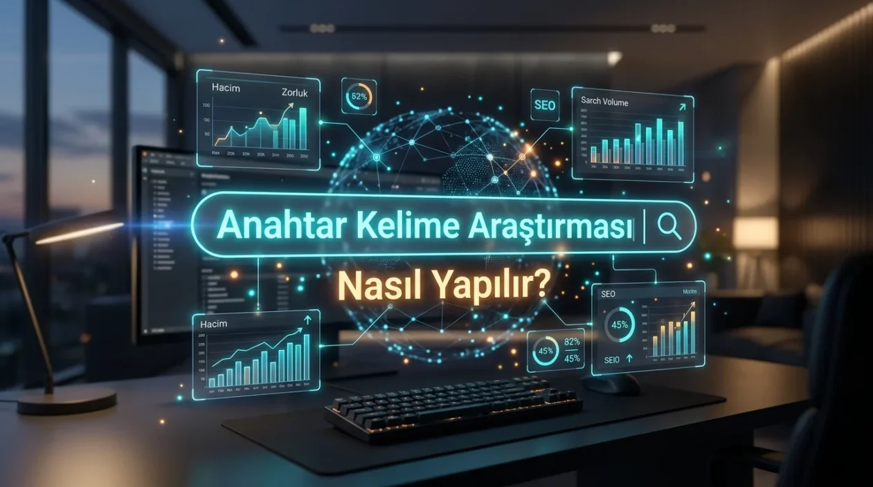 Anahtar Kelime Araştırması, arama hacmi ve rekabet verileriyle doğru sorguları seçmeyi kolaylaştırır