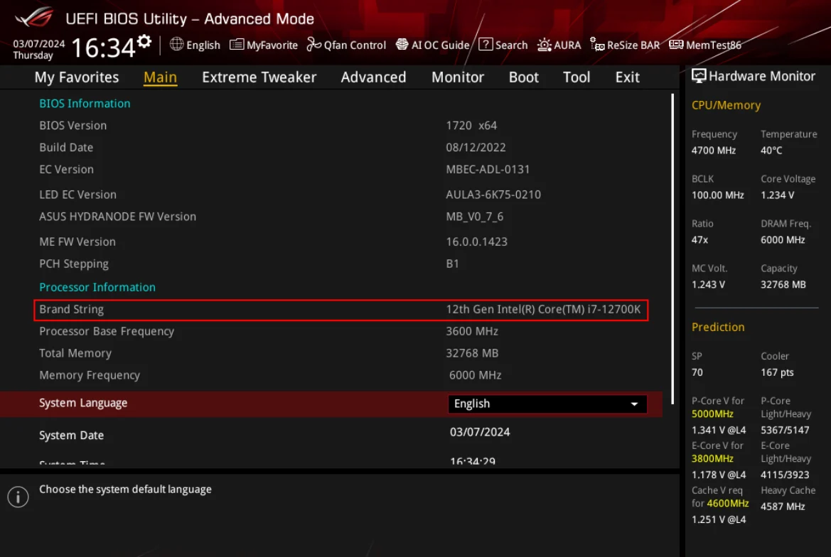 BIOSUEFI ayarlarında LegacyCSM yerine UEFI modunun seçilmesi