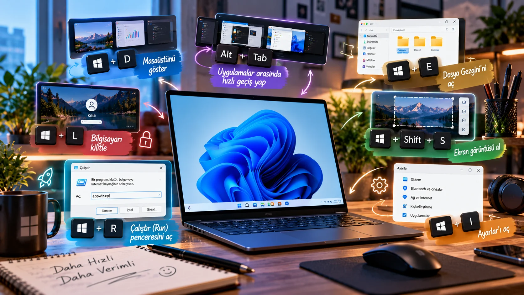 Hayatınızı Kolaylaştıracak Windows Kısayolları