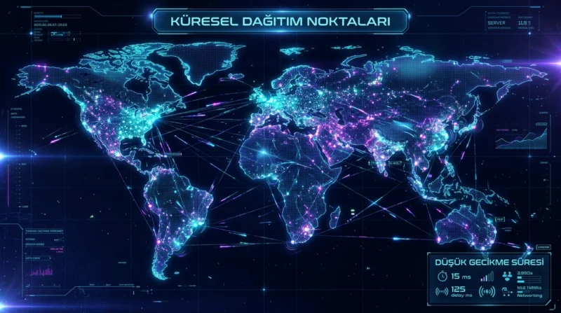 Edge Önbellekleme, farklı bölgelerdeki dağıtım noktaları sayesinde uzak kullanıcıların erişim gecikmesini azaltabilir.