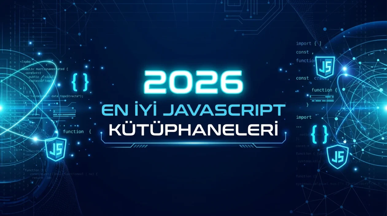 JavaScript Kütüphaneleri ve Çerçeveleri modern web projelerinde kullanılan farklı araçları değerlendirmeyi kolaylaştırır.