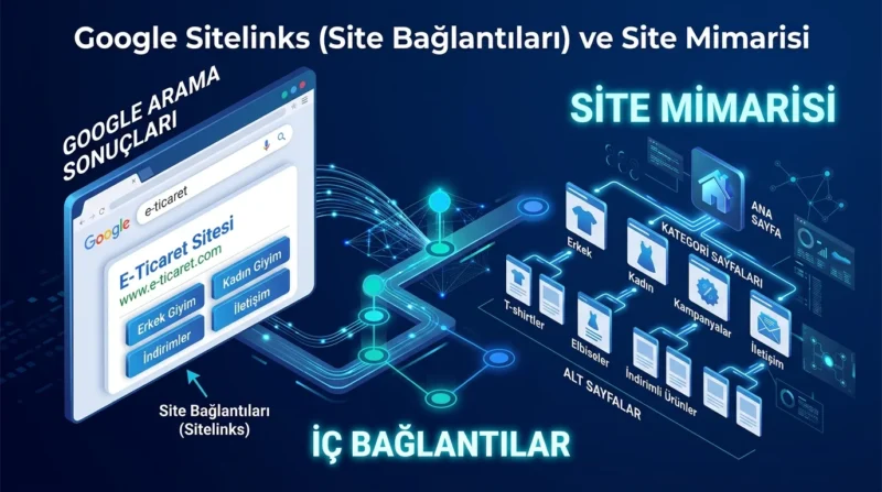 Google Site Bağlantıları, anlaşılır kategori yapısı ve tutarlı iç bağlantılarla desteklenebilir.