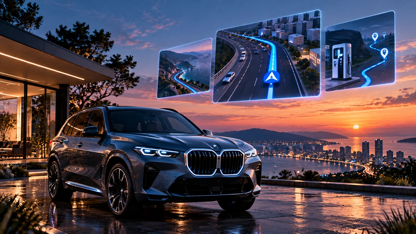 BMW’nin Yeni Navigasyon Arayüzü: BMW Maps Tanıtıldı
