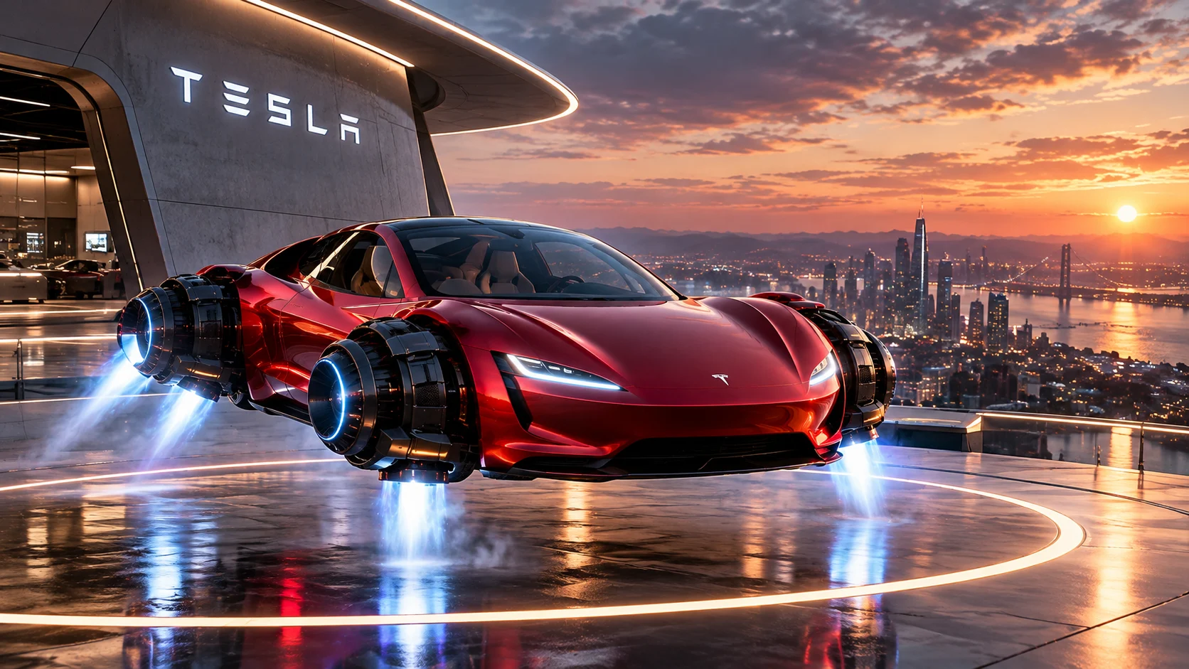 Tesla Roadster Uçan Araba Tanıtıldı: Roket İticili Yeni Modelin Özellikleri ve Geleceği