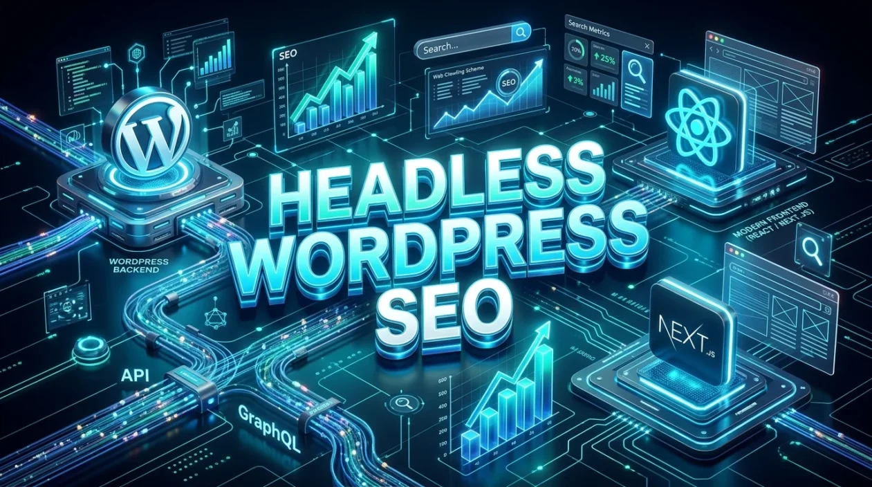 Headless WordPress SEO açısından WordPress içeriğinin React ve Next.js ile sunulması.