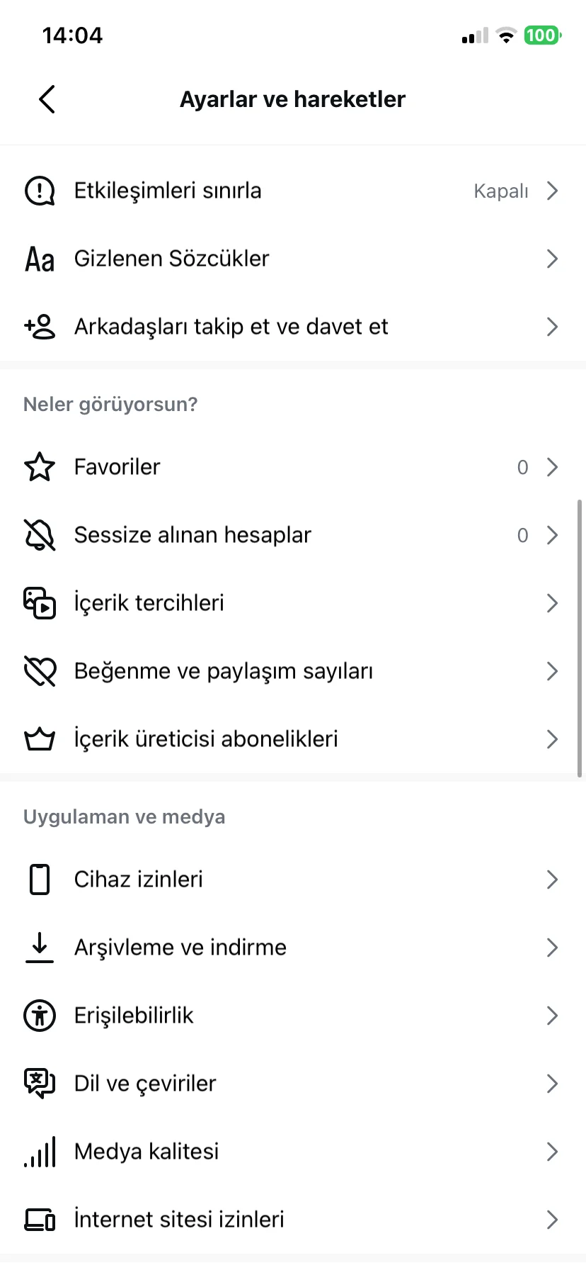 Instagram Şipşak Özelliği Kapatma Adımları Nelerdir?