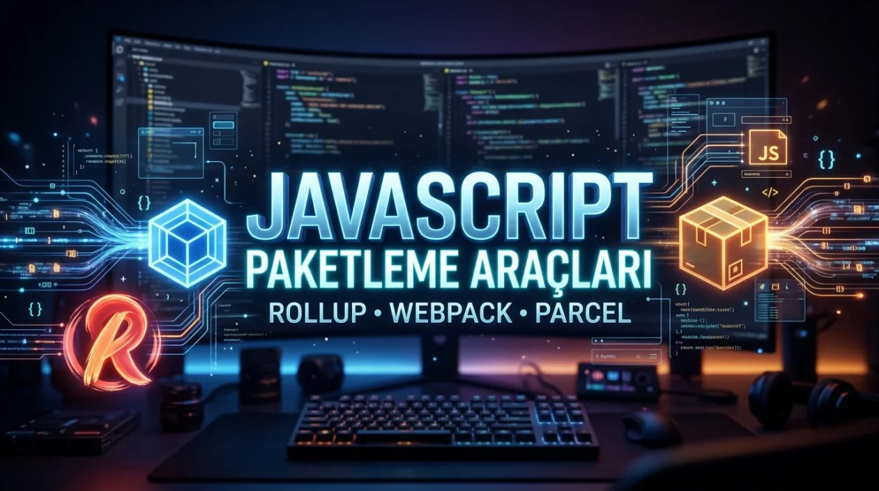 JavaScript Paketleme Araçları arasında Rollup, Webpack ve Parcel seçeneklerini hangi ölçütlerle karşılaştırabileceğinizi öğrenin.