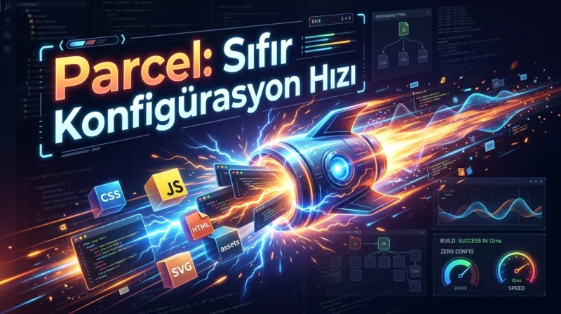 JavaScript Paketleme Araçları içinde Parcel, başlangıç ayarlarını azaltarak geliştirme sürecini kolaylaştırabilir.