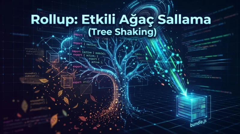 JavaScript Paketleme Araçları kullanırken Rollup ile gereksiz modüllerin nasıl ayıklandığını inceleyin.