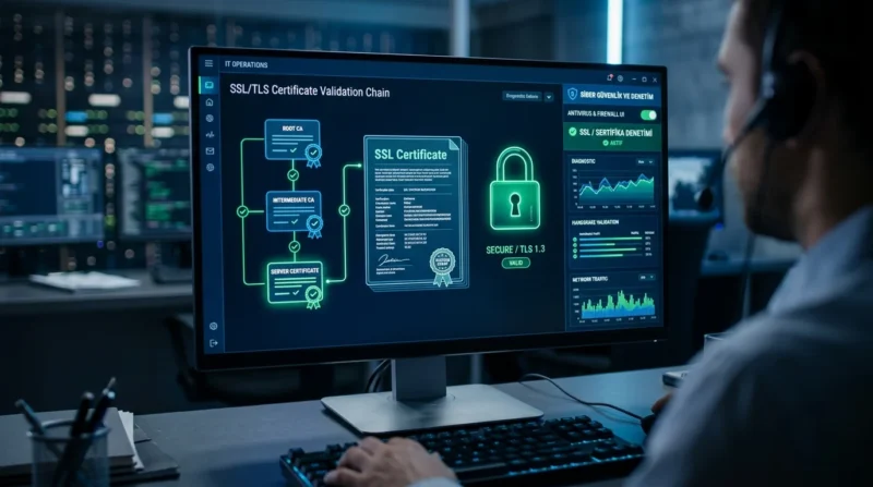 NET::ERR_CERT_AUTHORITY_INVALID Hatası, eksik sertifika zinciri veya güvenilmeyen sertifika otoritesiyle ilişkili olabilir.