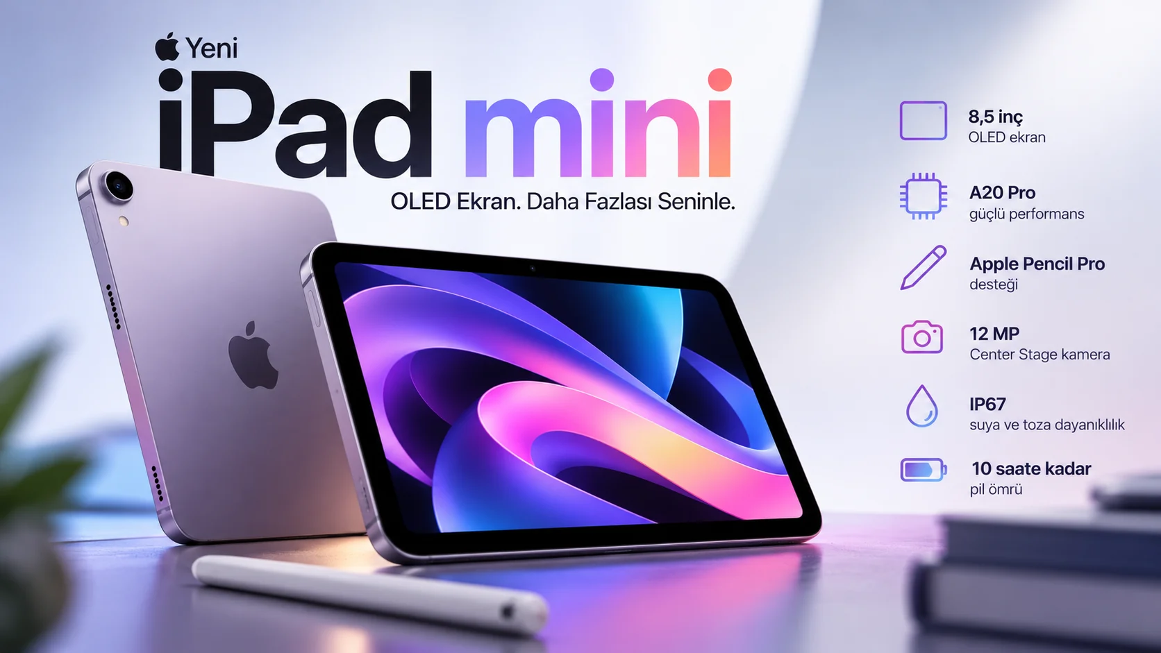 OLED Ekranlı Yeni iPad Mini İncelemesi: Özellikleri, Performansı ve Yenilikleri