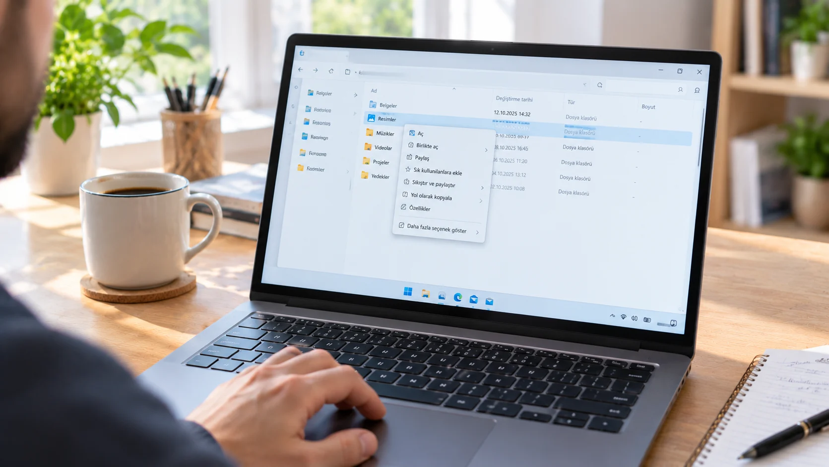 Windows 11 Sağ Tık Menüsü Özelleştirme (Bağlam Menüsü)