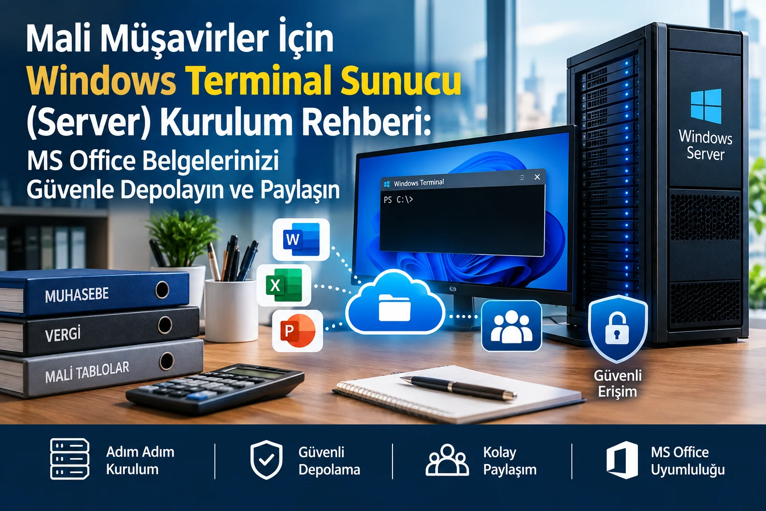 Windows Terminal Sunucu Kurulum Rehberi