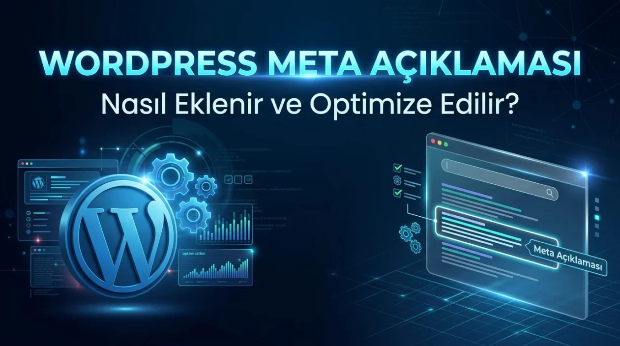 WordPress Meta Açıklaması, arama sonuçlarında sayfanın içeriğini özetlemek için kullanılabilir.