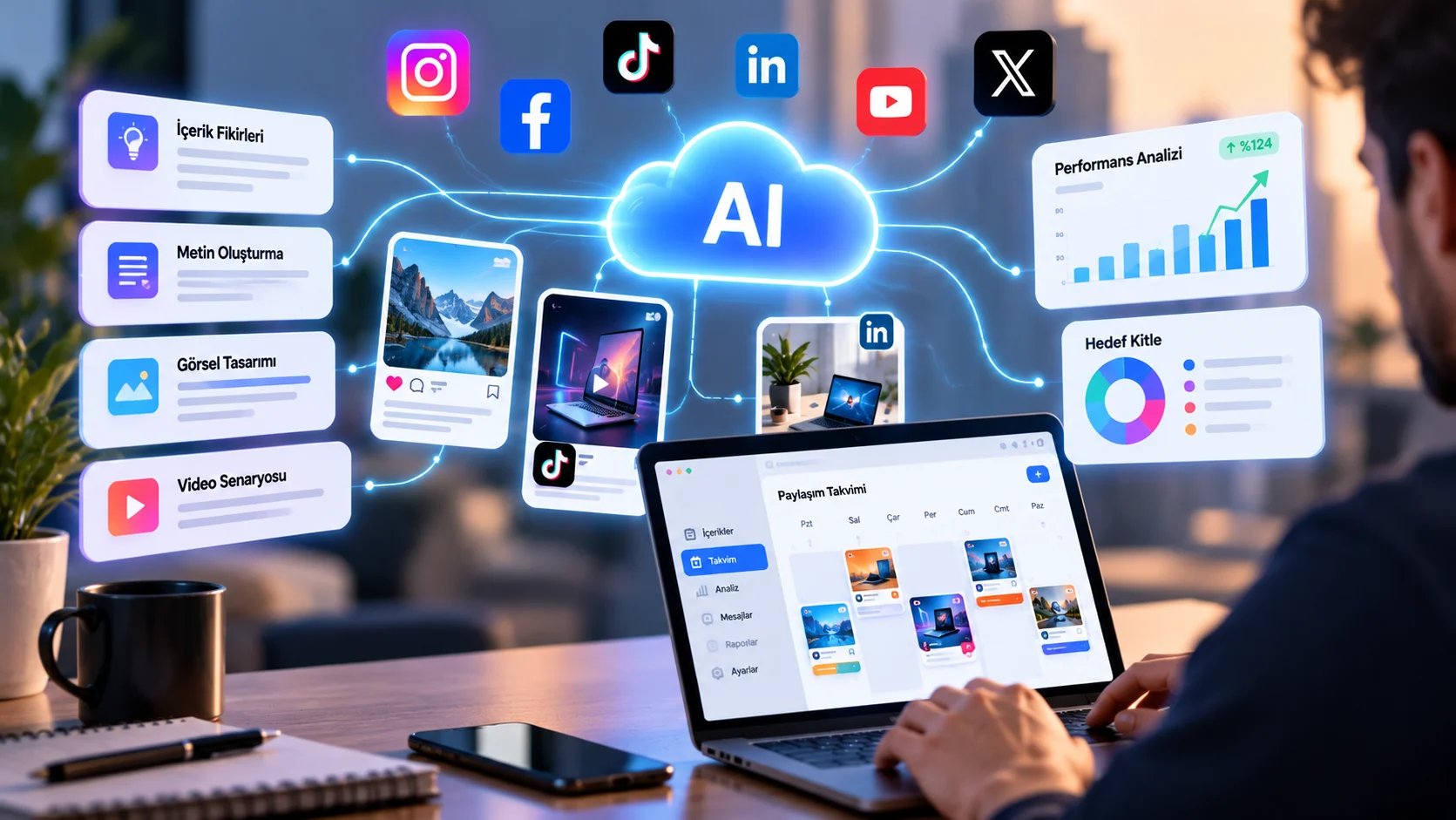 Cloud AI ile Sosyal Medya Hesabı Yönetimi